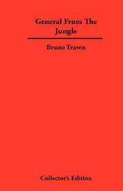 Front cover of Ein General kommt aus dem Dschungel by B. Traven