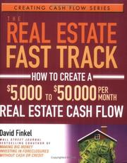 Front cover of The real estate fast track by Finkel, David.