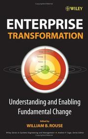Cover of Enterprise Transformation by William B. Rouse