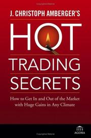 Front cover of J. Christoph Amberger's Hot Trading Secrets by J. Christoph Amberger