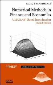 Cover of Numerical Methods in Finance and Economics by Paolo Brandimarte