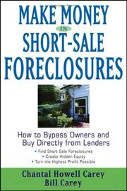Cover of Making money in short-sale foreclosures by Chantal Howell-Carey