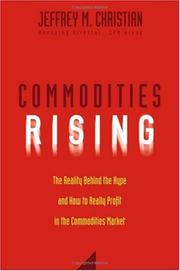 Cover of Commodities Rising by Jeffrey M. Christian
