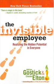 Cover of The invisible employee by Adrian Robert Gostick