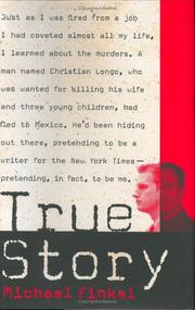 Cover of True Story by Michael Finkel
