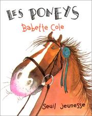 Cover of Babette Cole's ponies by Babette Cole