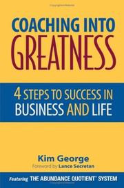 Cover of Coaching Into Greatness by Kim George