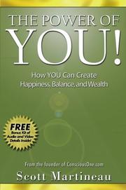 Front cover of The Power of You! by Scott Martineau