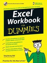 Cover of Excel Workbook For Dummies (For Dummies (Computer/Tech)) by Greg Harvey