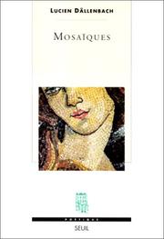 Cover of Mosaïques by Lucien Dällenbach