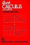 Cover of Quick calculus by Daniel Kleppner