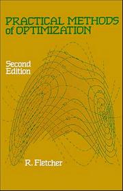 Cover of Practical methods of optimization by R. Fletcher