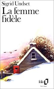 Cover of Den trofaste hustru by Sigrid Undset