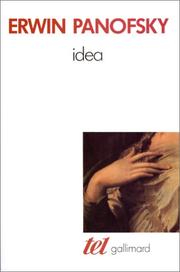Cover of Idea by Erwin Panofsky