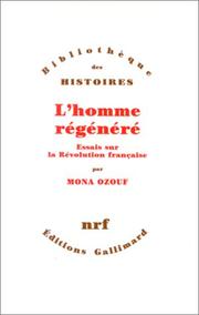 Front cover of L' homme régénéré by Mona Ozouf