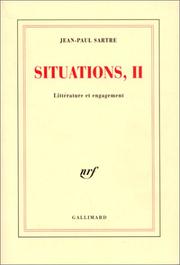 Front cover of Situations, tome 2 by Jean-Paul Sartre