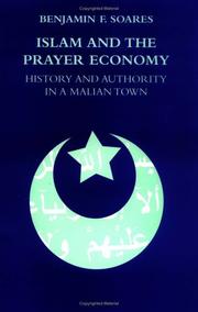 Front cover of Islam and the Prayer Economy by Benjamin F. Soares