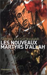 Front cover of Les Nouveaux Martyrs d'Allah by Fahrad Khosrokhavar