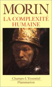 Front cover of La complexité humaine by Edgar Morin