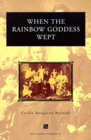 Front cover of When the rainbow goddess wept by Cecilia Manguerra Brainard