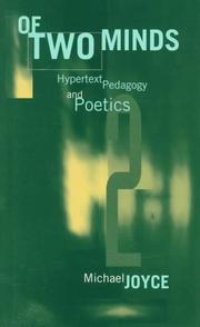 Cover of Of two minds by Michael Joyce