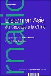Cover of L'islam en Asie, du Caucase à la Chine by Andrée Feillard