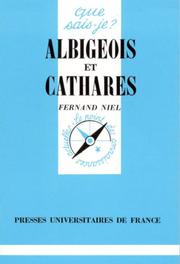Front cover of Albigeois et Cathares by Fernand Niel