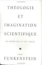 Front cover of Théologie et imagination scientifique by Amos Funkenstein
