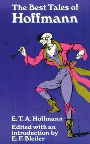 Front cover of The best tales of Hoffmann by E. T. A. Hoffmann
