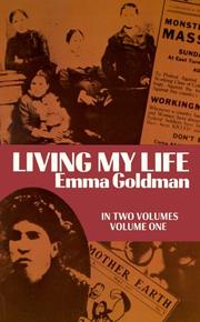 Front cover of Living my Life by Emma Goldman