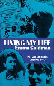 Cover of Living My Life, Vol. 2 by Emma Goldman