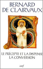 Cover of Le précepte et la dispense by Saint Bernard of Clairvaux