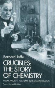 Cover of Crucibles by Bernard Jaffe
