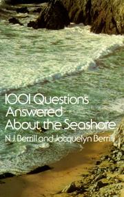 Front cover of 1001 questions answered about the seashore by N. J. Berrill