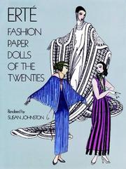 Front cover of Erte Fashion Paper Dolls of the Twenties by Erte.