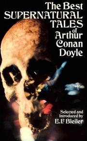 Front cover of The best supernatural tales of Arthur Conan Doyle by Arthur Conan Doyle