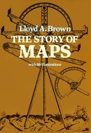 Front cover of The story of maps by Lloyd Arnold Brown