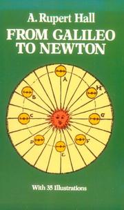 Front cover of From Galileo to Newton by A. Rupert Hall