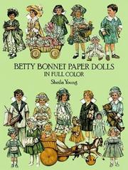 Cover of Betty Bonnet Paper Dolls in Full Color by Sheila Young