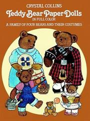 Front cover of Teddy Bear Paper Dolls in Full Color by Crystal Collins