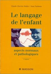 Cover of Le Langage de l'enfant by Chevrie-Muller