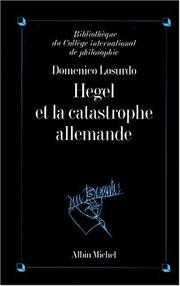 Cover of Hegel e la Germania by Domenico Losurdo