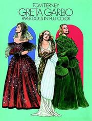 Front cover of Greta Garbo Paper Dolls in Full Color by Tom Tierney