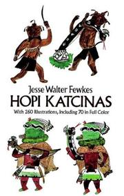 Cover of Hopi katcinas by Jesse Walter Fewkes