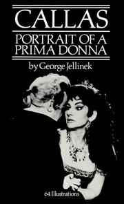 Cover of Callas by George Jellinek