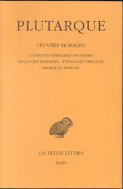 Front cover of Oeuvres morales t.4-traites 17-19 -417- by Plutarch