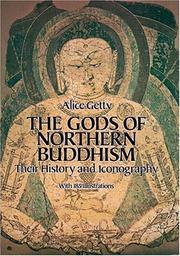 Cover of The gods of northern Buddhism by Alice Getty