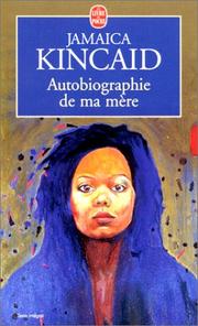 Front cover of Autobiographie de ma mère by Jamaica Kincaid