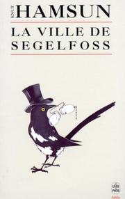 Cover of Segelfoss By by Knut Hamsun