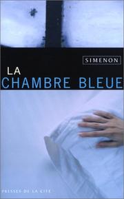 Cover of La Chambre bleue by Georges Simenon